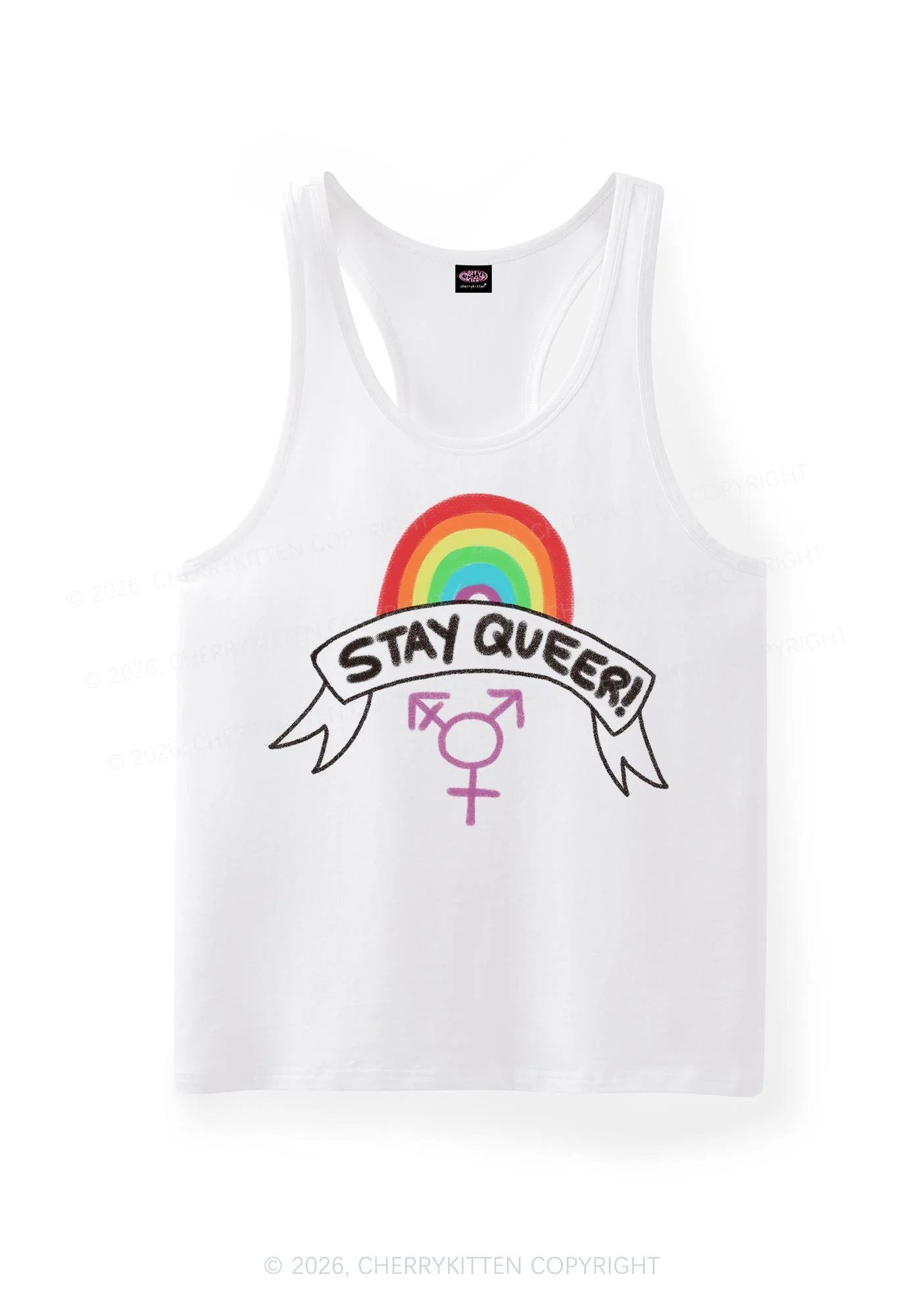Pride Men Racerback Tank Top